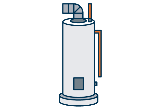 Water heater graphic